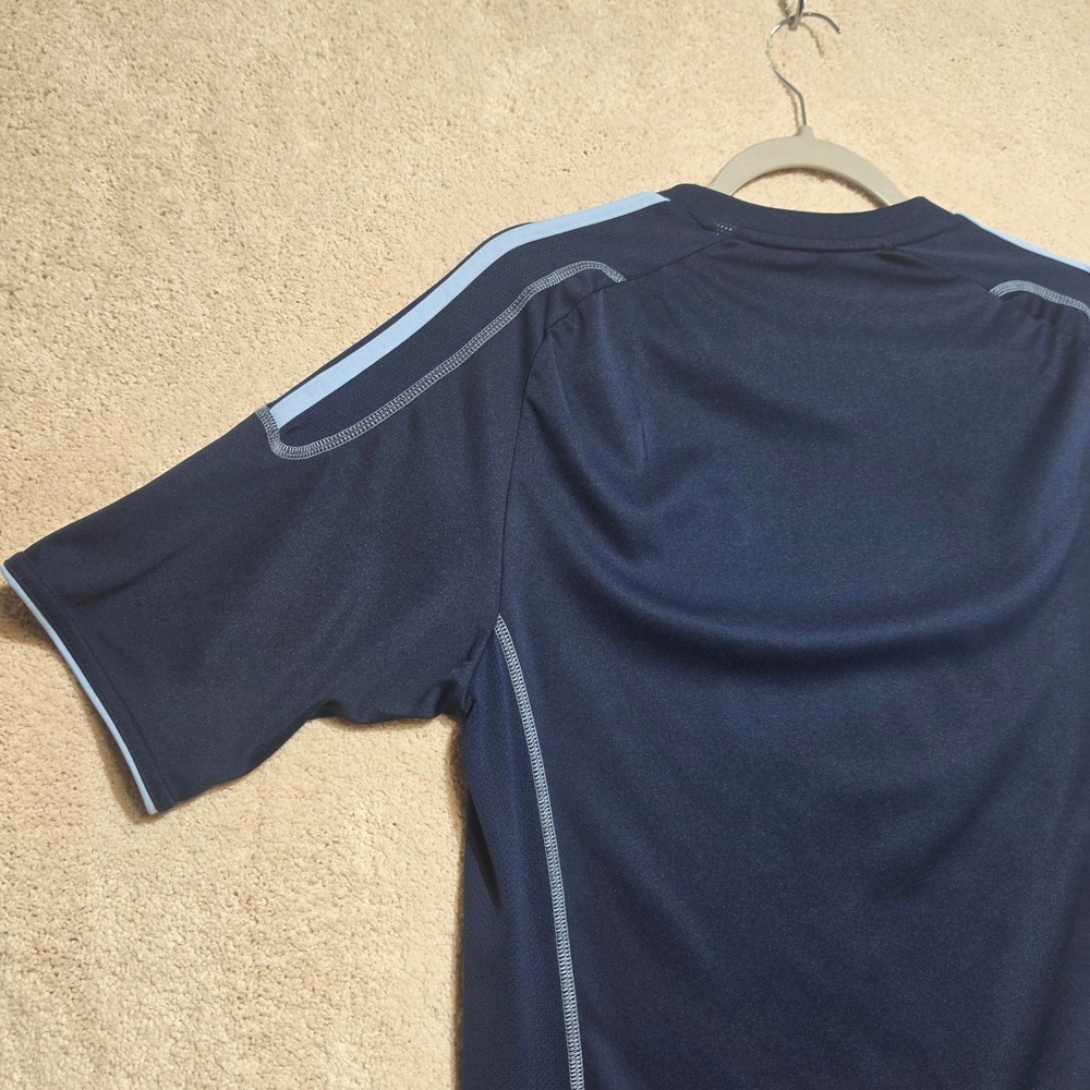 Adidas Sporting Kansas City MLS Ivy Funds ClimaCool Soccer Jersey Mens Small - Picture 11 of 13